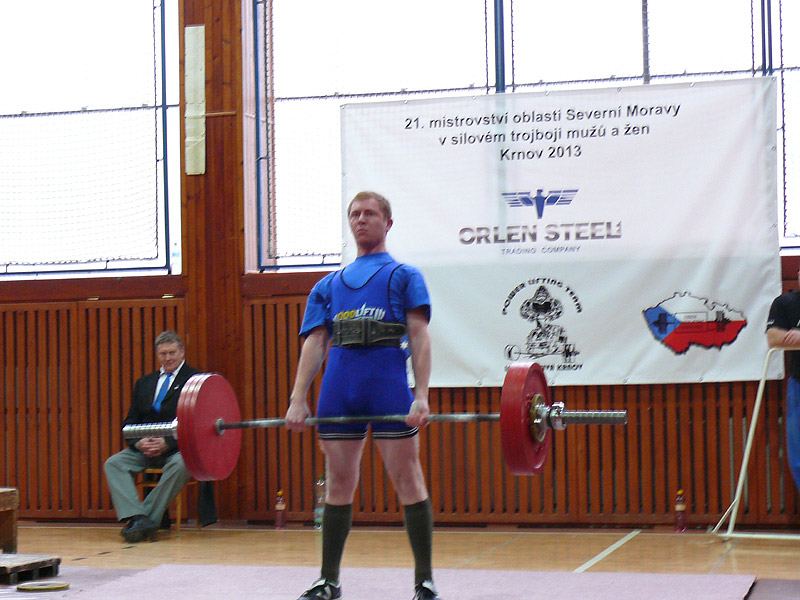 Mistrovstv� severn� Moravy v silov�m trojboji 2013