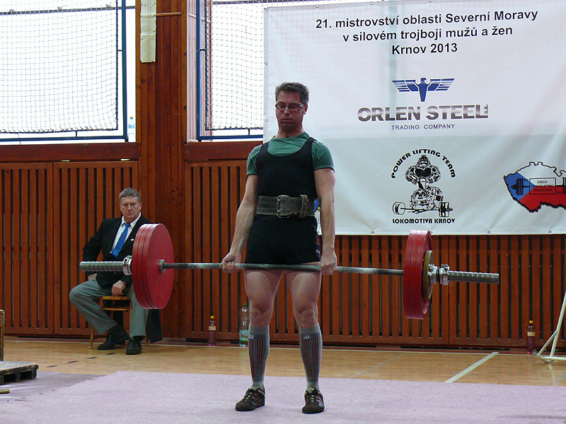 Mistrovstv� severn� Moravy v silov�m trojboji 2013