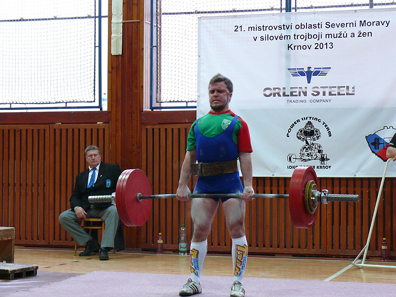 Mistrovstv� severn� Moravy v silov�m trojboji 2013