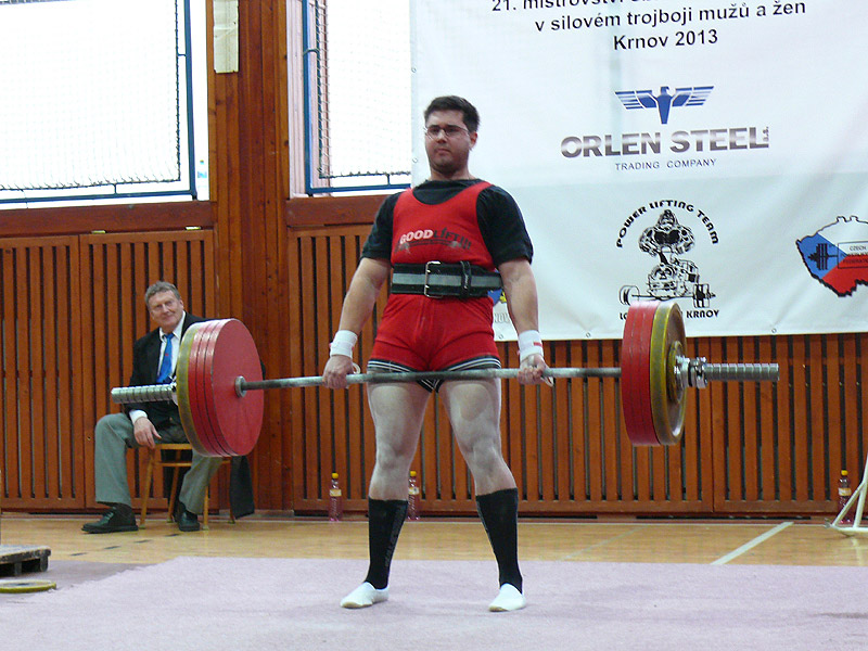 Mistrovstv� severn� Moravy v silov�m trojboji 2013