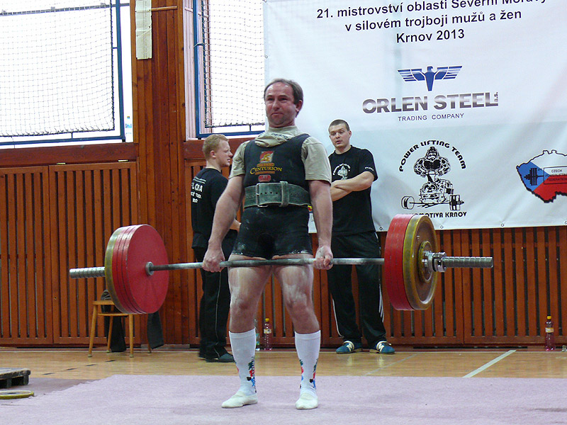 Mistrovstv� severn� Moravy v silov�m trojboji 2013