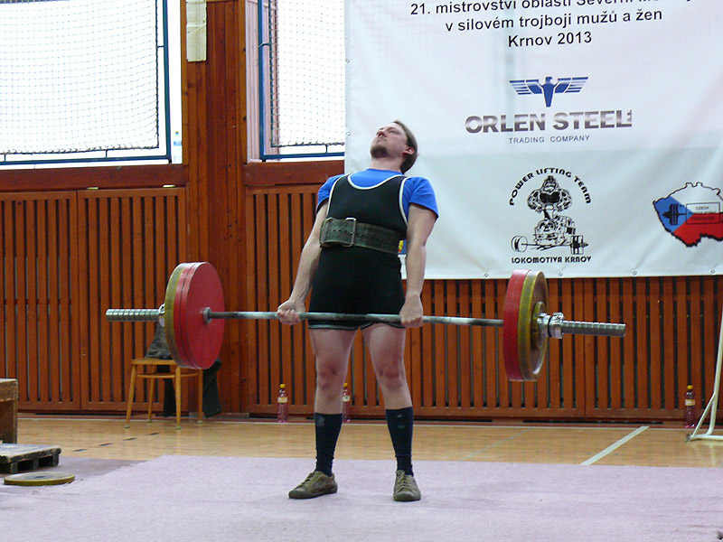 Mistrovstv� severn� Moravy v silov�m trojboji 2013