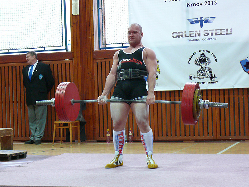 Mistrovstv� severn� Moravy v silov�m trojboji 2013