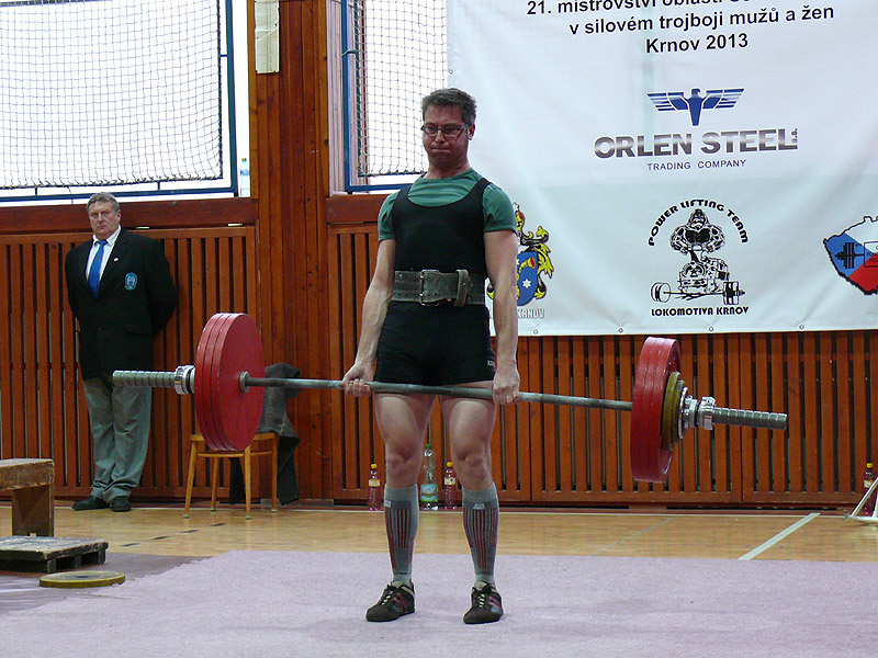 Mistrovstv� severn� Moravy v silov�m trojboji 2013