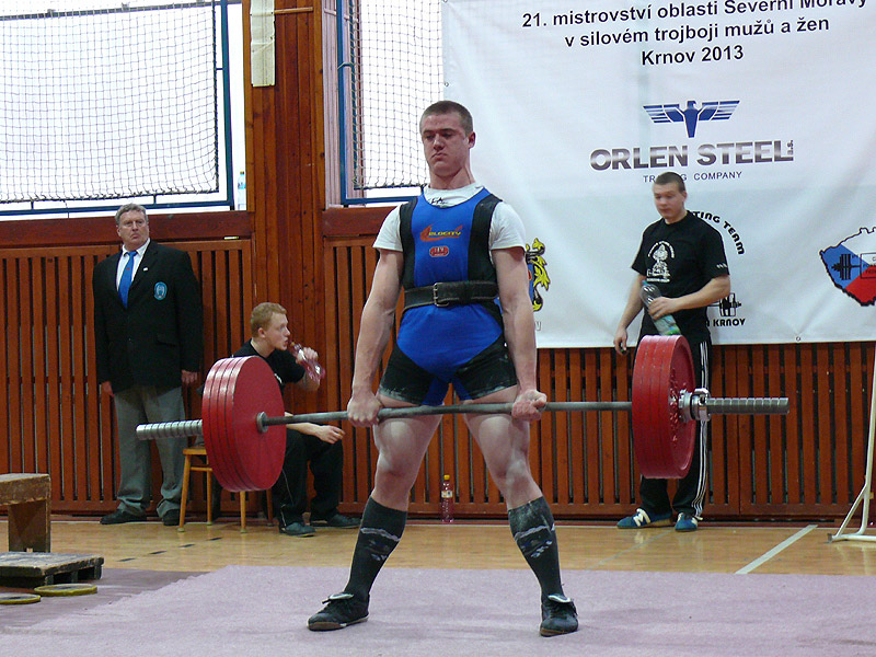 Mistrovstv� severn� Moravy v silov�m trojboji 2013