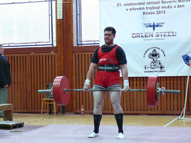 Mistrovstv� severn� Moravy v silov�m trojboji 2013