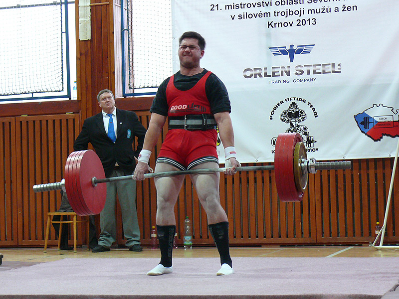 Mistrovstv� severn� Moravy v silov�m trojboji 2013