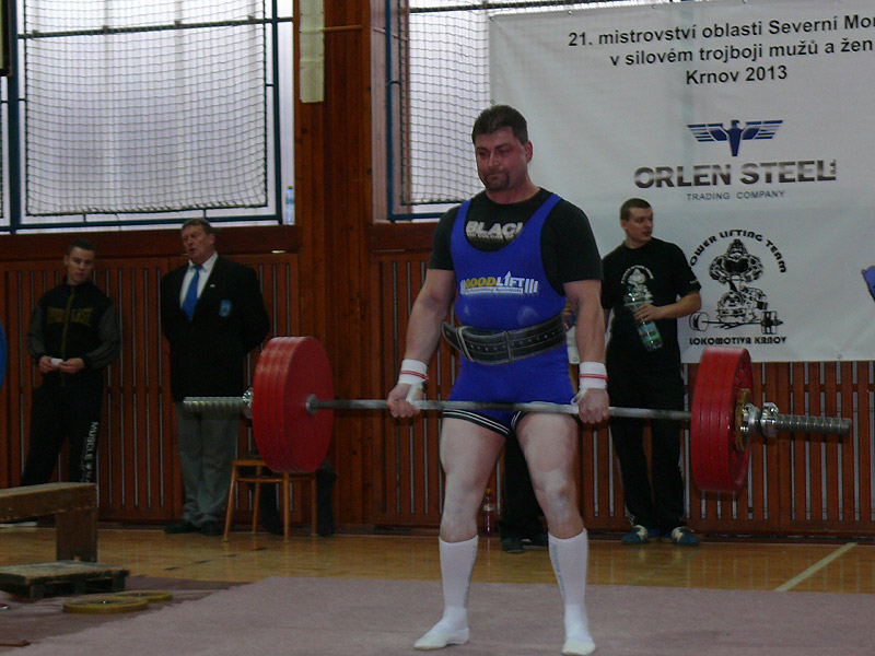 Mistrovstv� severn� Moravy v silov�m trojboji 2013