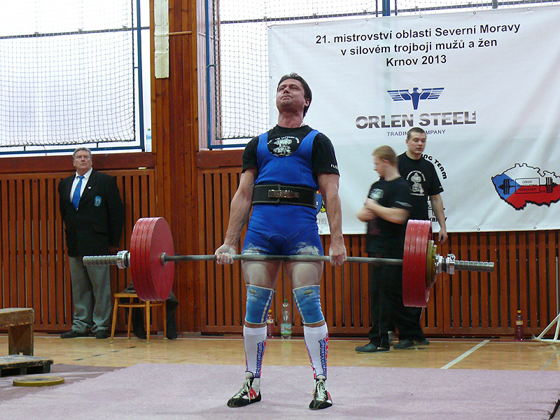 Mistrovstv� severn� Moravy v silov�m trojboji 2013