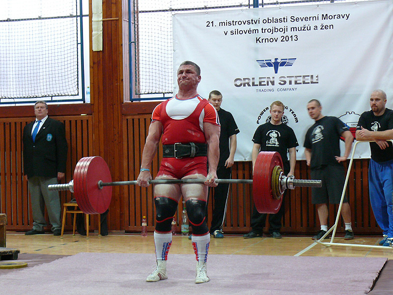 Mistrovstv� severn� Moravy v silov�m trojboji 2013
