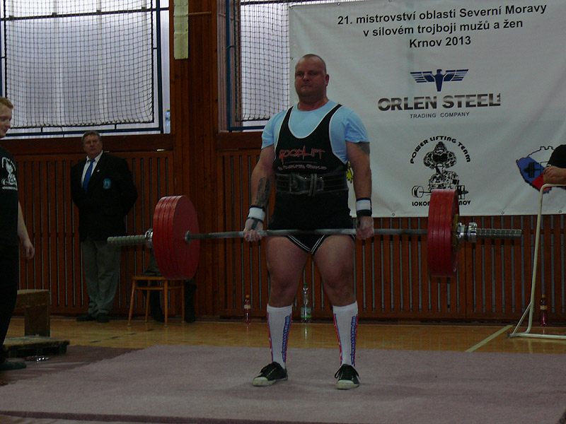 Mistrovstv� severn� Moravy v silov�m trojboji 2013