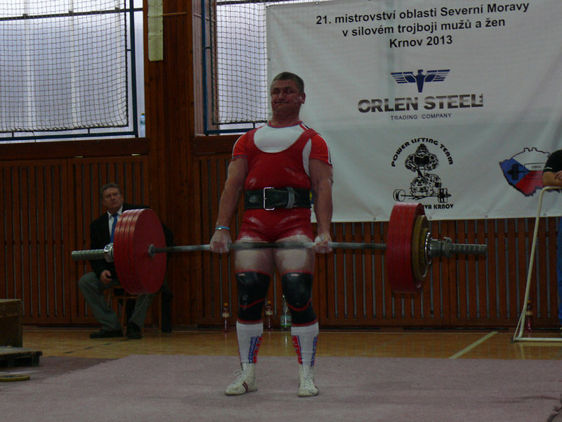 Mistrovstv� severn� Moravy v silov�m trojboji 2013