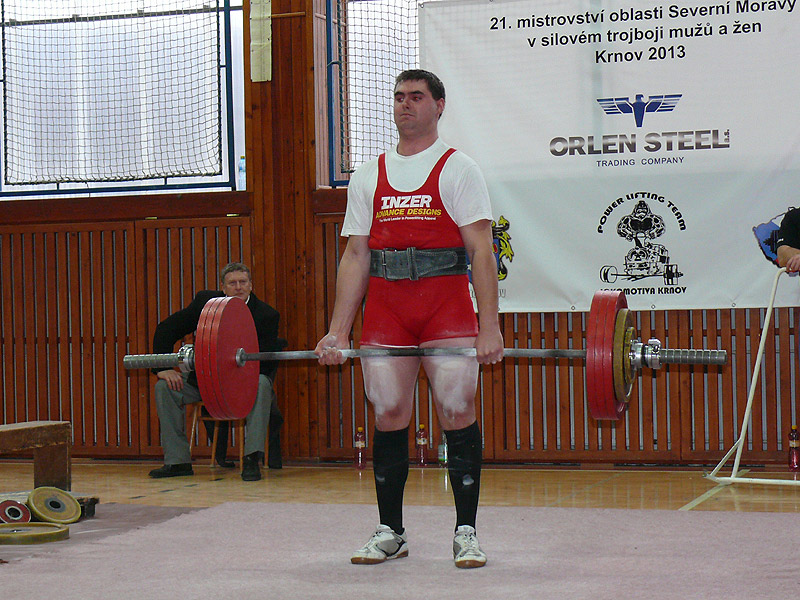 Mistrovstv� severn� Moravy v silov�m trojboji 2013