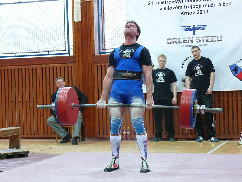 Mistrovstv� severn� Moravy v silov�m trojboji 2013