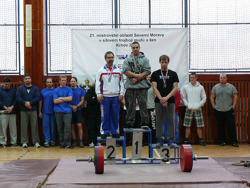 Mistrovstv� severn� Moravy v silov�m trojboji 2013