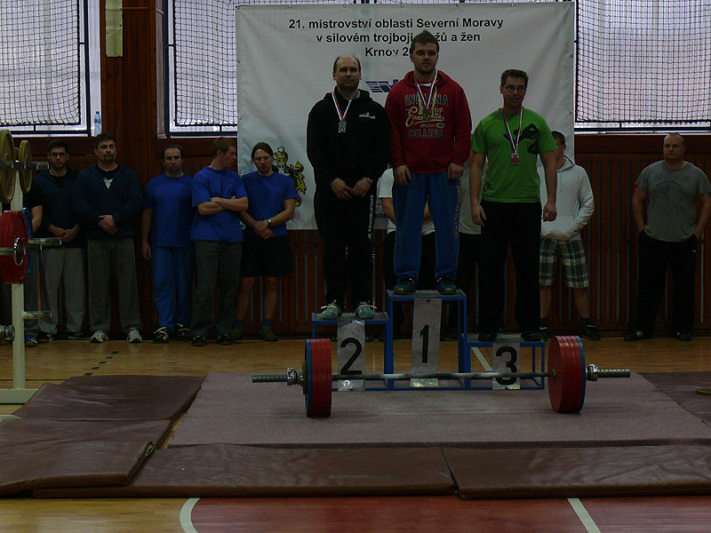 Mistrovstv� severn� Moravy v silov�m trojboji 2013