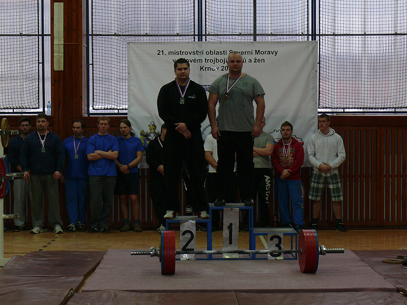 Mistrovstv� severn� Moravy v silov�m trojboji 2013
