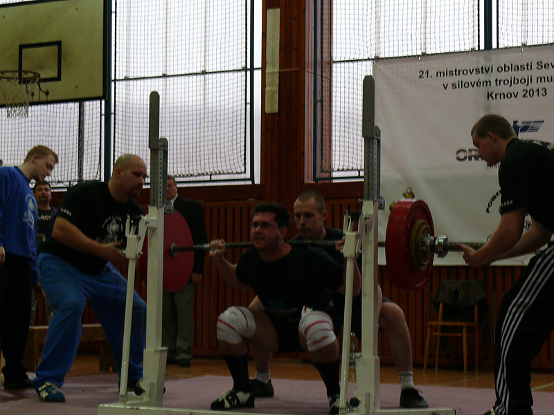 Mistrovstv� severn� Moravy v silov�m trojboji 2013
