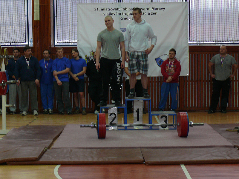 Mistrovstv� severn� Moravy v silov�m trojboji 2013