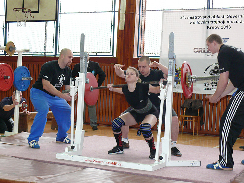 Mistrovstv� severn� Moravy v silov�m trojboji 2013
