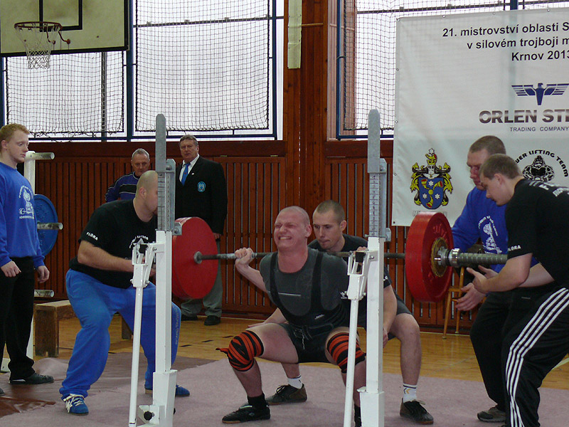 Mistrovstv� severn� Moravy v silov�m trojboji 2013