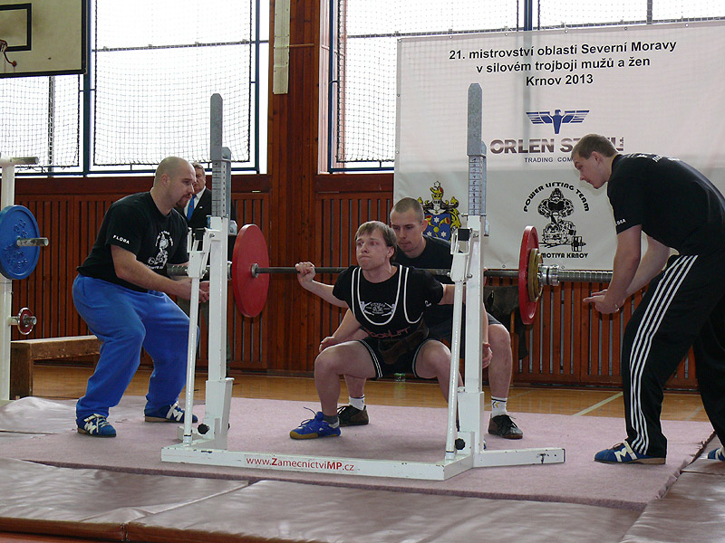 Mistrovstv� severn� Moravy v silov�m trojboji 2013