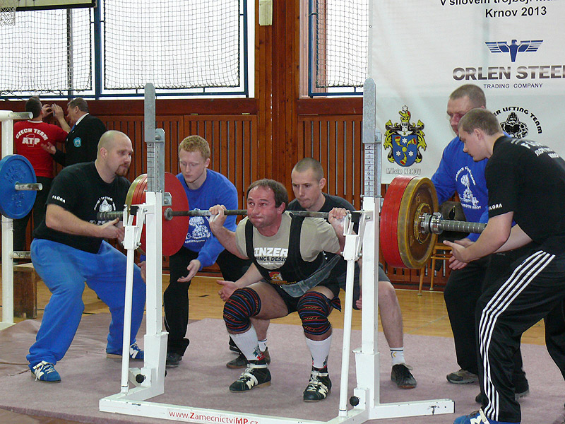 Mistrovstv� severn� Moravy v silov�m trojboji 2013