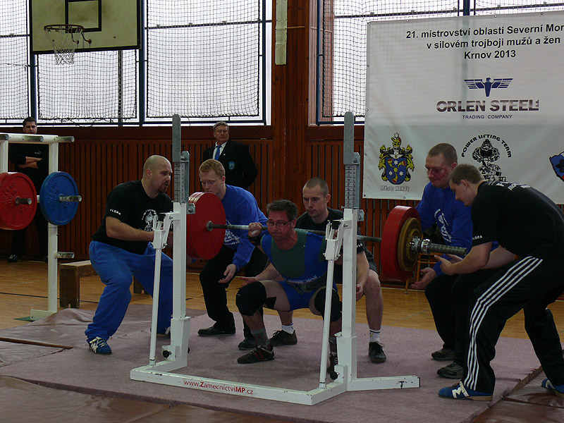 Mistrovstv� severn� Moravy v silov�m trojboji 2013
