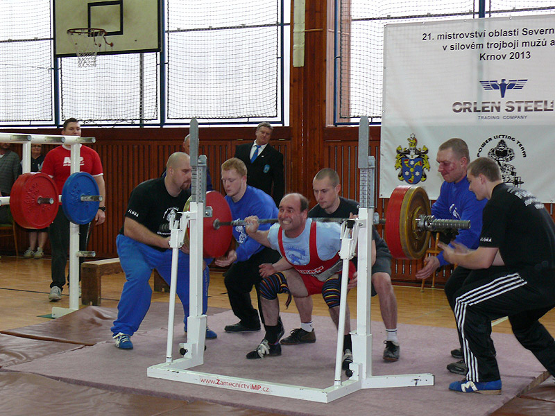 Mistrovstv� severn� Moravy v silov�m trojboji 2013