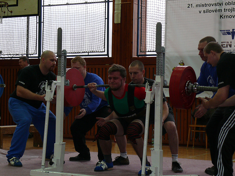Mistrovstv� severn� Moravy v silov�m trojboji 2013