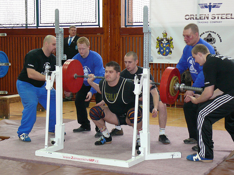 Mistrovstv� severn� Moravy v silov�m trojboji 2013