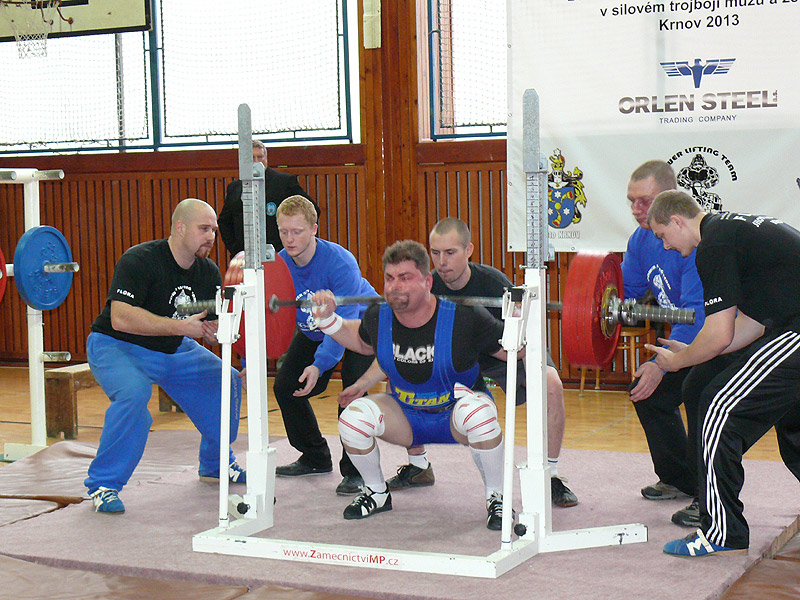 Mistrovstv� severn� Moravy v silov�m trojboji 2013
