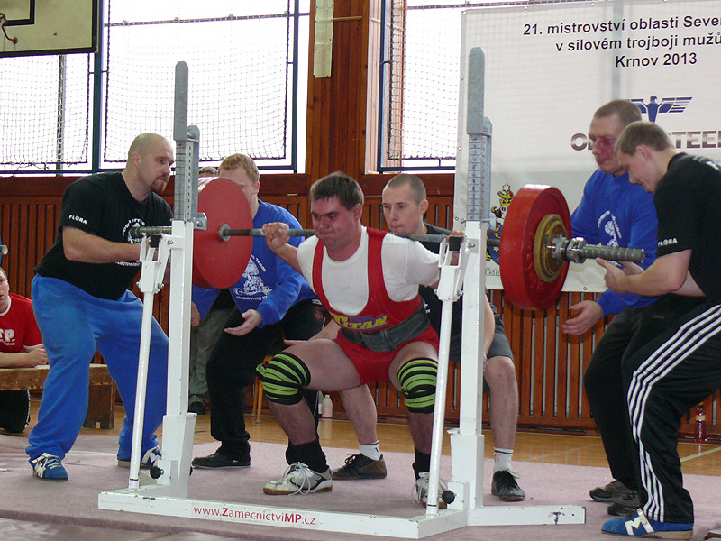 Mistrovstv� severn� Moravy v silov�m trojboji 2013
