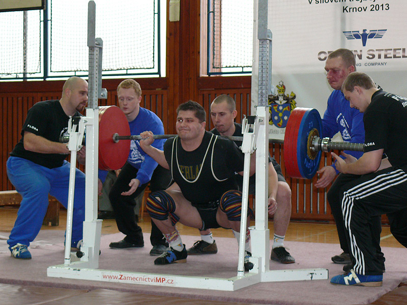 Mistrovstv� severn� Moravy v silov�m trojboji 2013