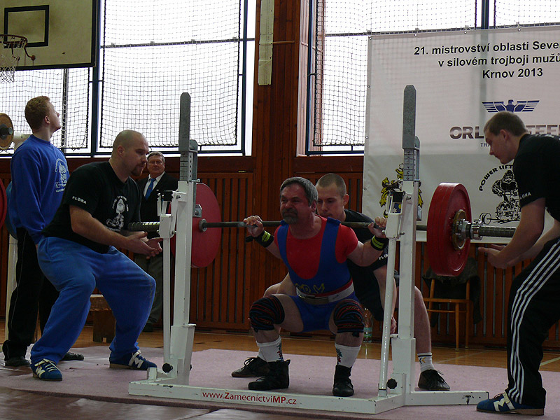 Mistrovstv� severn� Moravy v silov�m trojboji 2013
