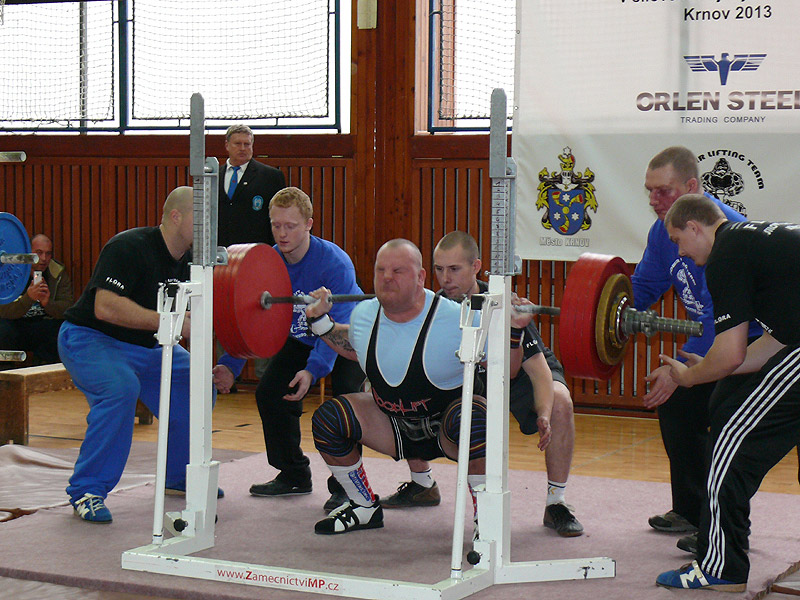 Mistrovstv� severn� Moravy v silov�m trojboji 2013