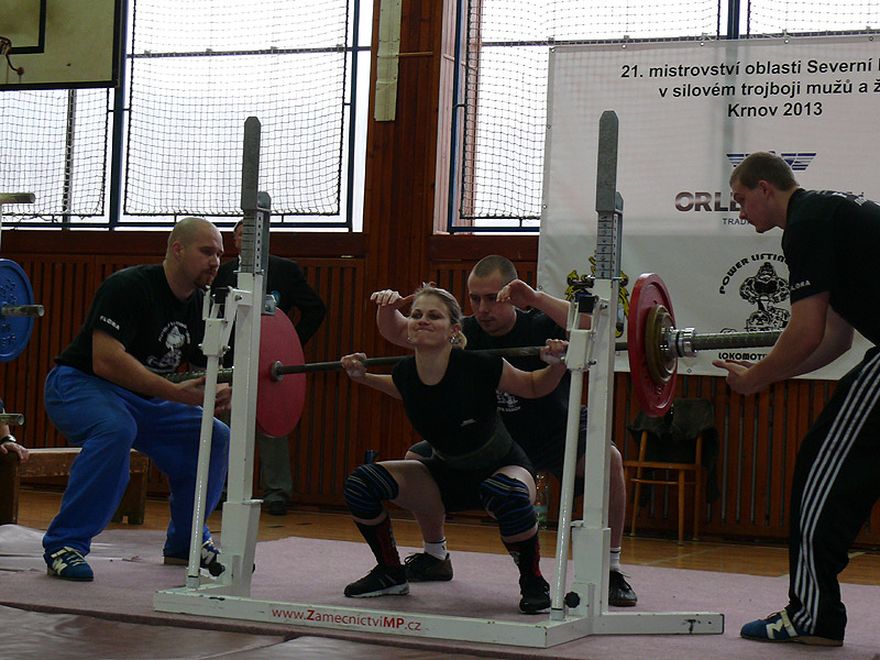 Mistrovstv� severn� Moravy v silov�m trojboji 2013