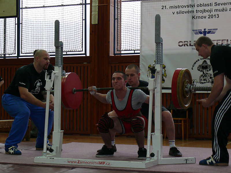Mistrovstv� severn� Moravy v silov�m trojboji 2013