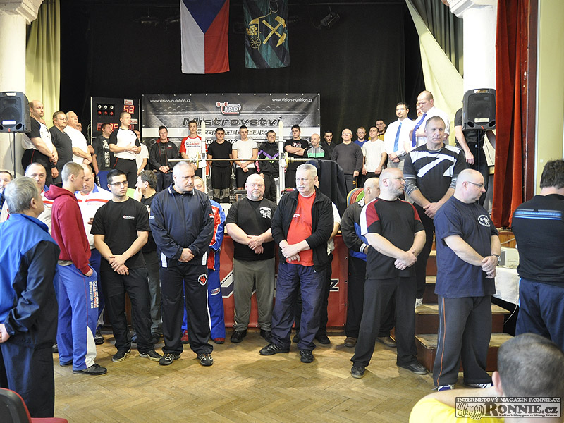 Mistrovstv� �R v bench-pressu junior� a masters 2013