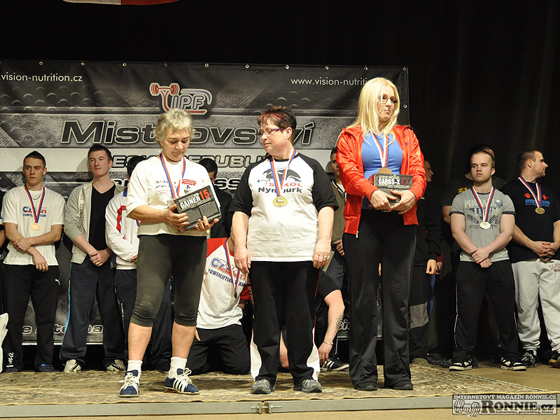 Mistrovstv� �R v bench-pressu junior� a masters 2013