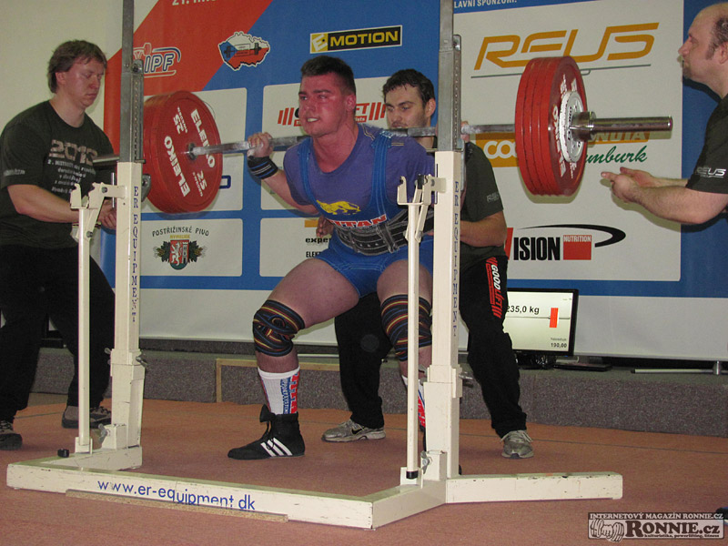 M�R v silov�m trojboji junior� a dorostu 2013