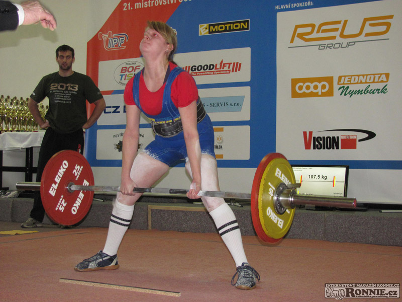 M�R v silov�m trojboji junior� a dorostu 2013
