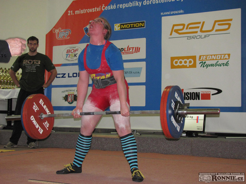 M�R v silov�m trojboji junior� a dorostu 2013