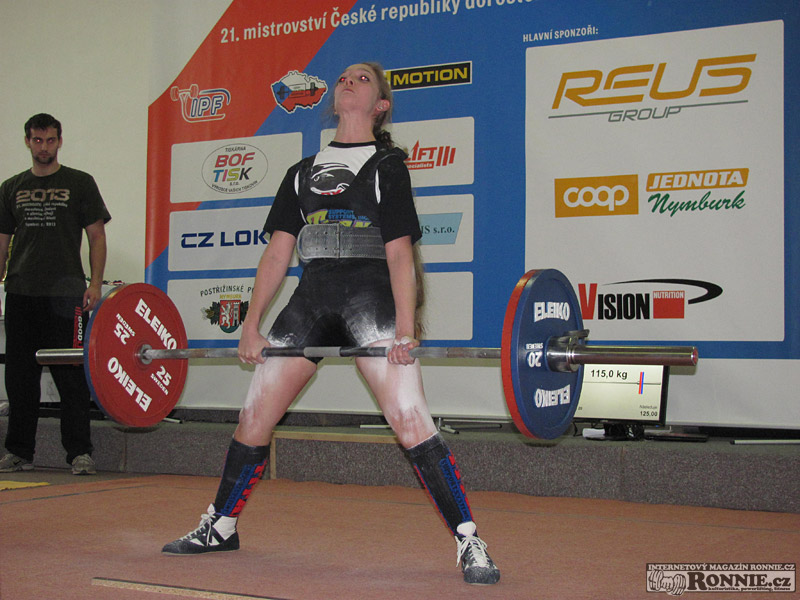 M�R v silov�m trojboji junior� a dorostu 2013