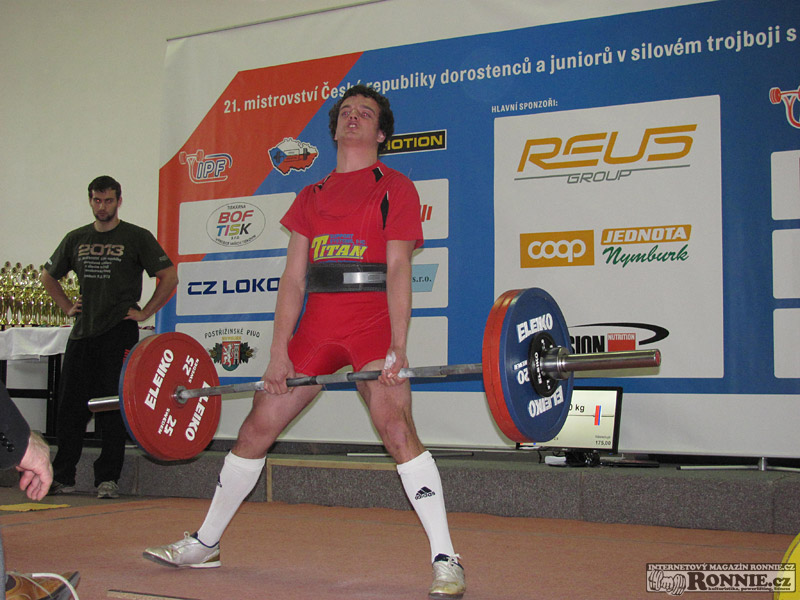 M�R v silov�m trojboji junior� a dorostu 2013