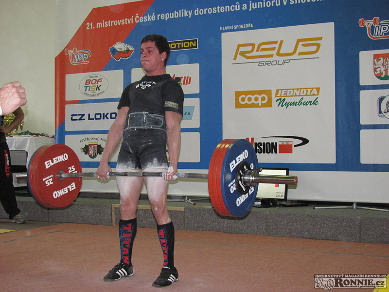 M�R v silov�m trojboji junior� a dorostu 2013