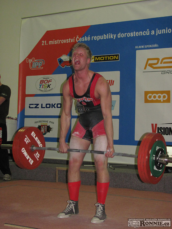 M�R v silov�m trojboji junior� a dorostu 2013