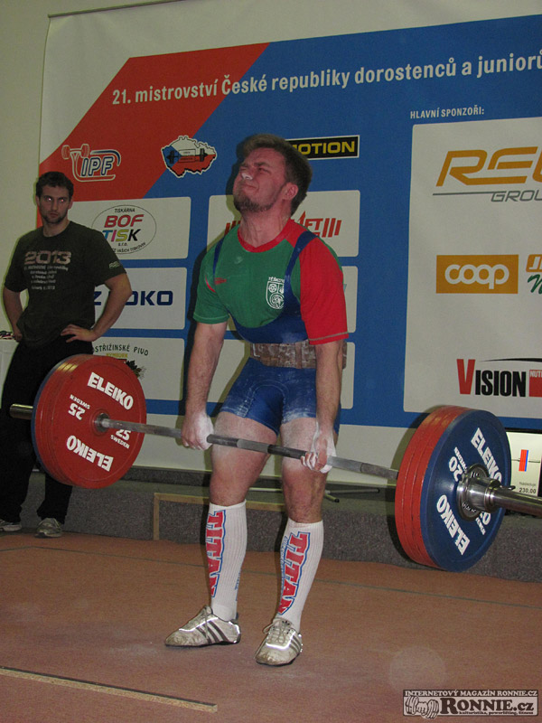 M�R v silov�m trojboji junior� a dorostu 2013