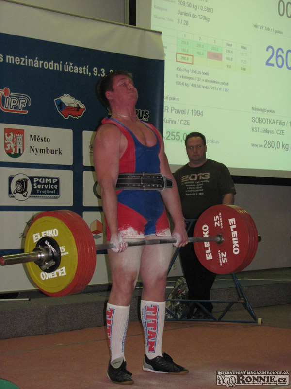 M�R v silov�m trojboji junior� a dorostu 2013