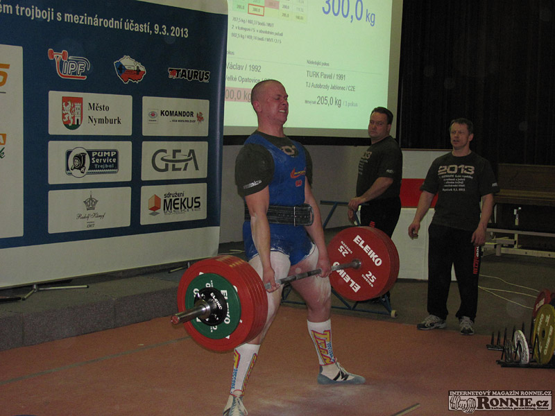 M�R v silov�m trojboji junior� a dorostu 2013